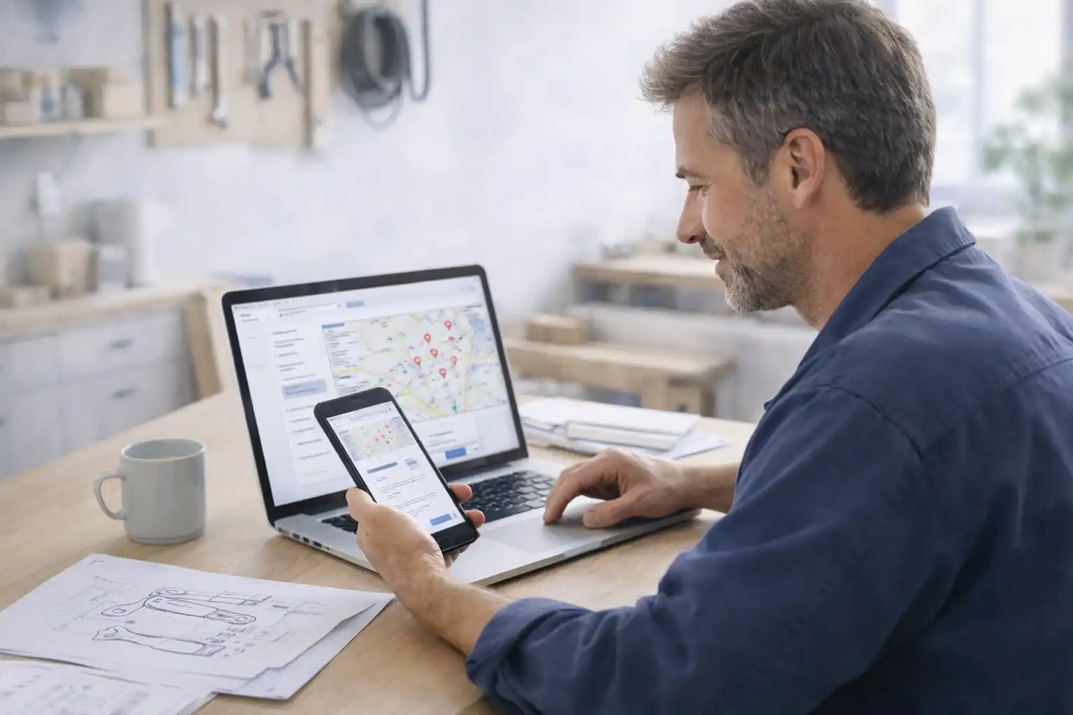 Optimisation SEO locale pour un site d artisan